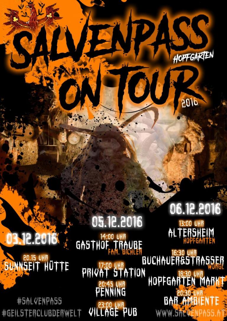 Salvenpass on Tour 2016